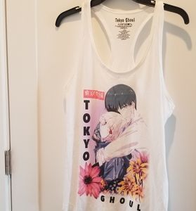 Tokyo Ghoul graphic tank top